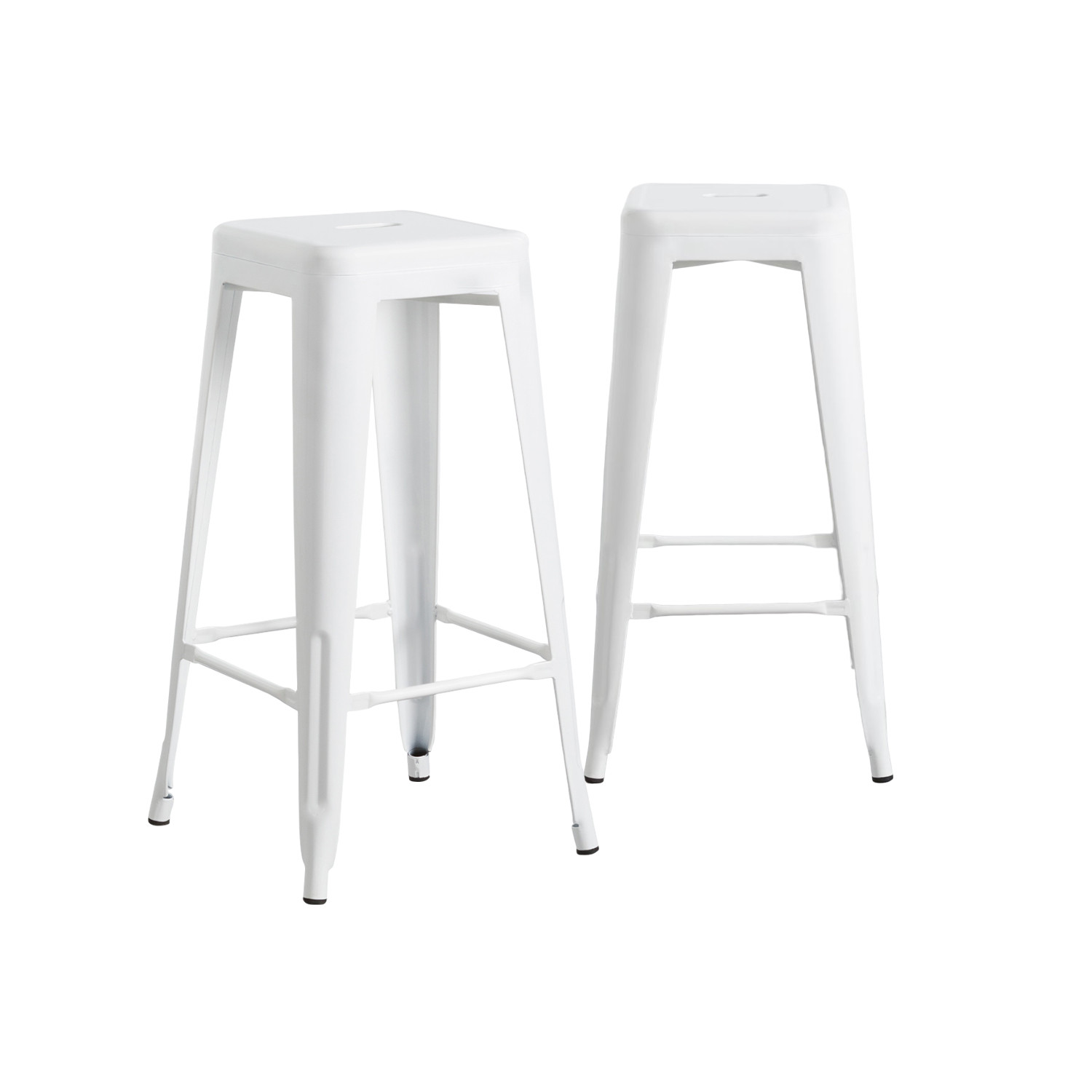 Pack 2 Taburetes Industriales Strong 43x43x77cm Thinia Home Packs de Taburetes 1